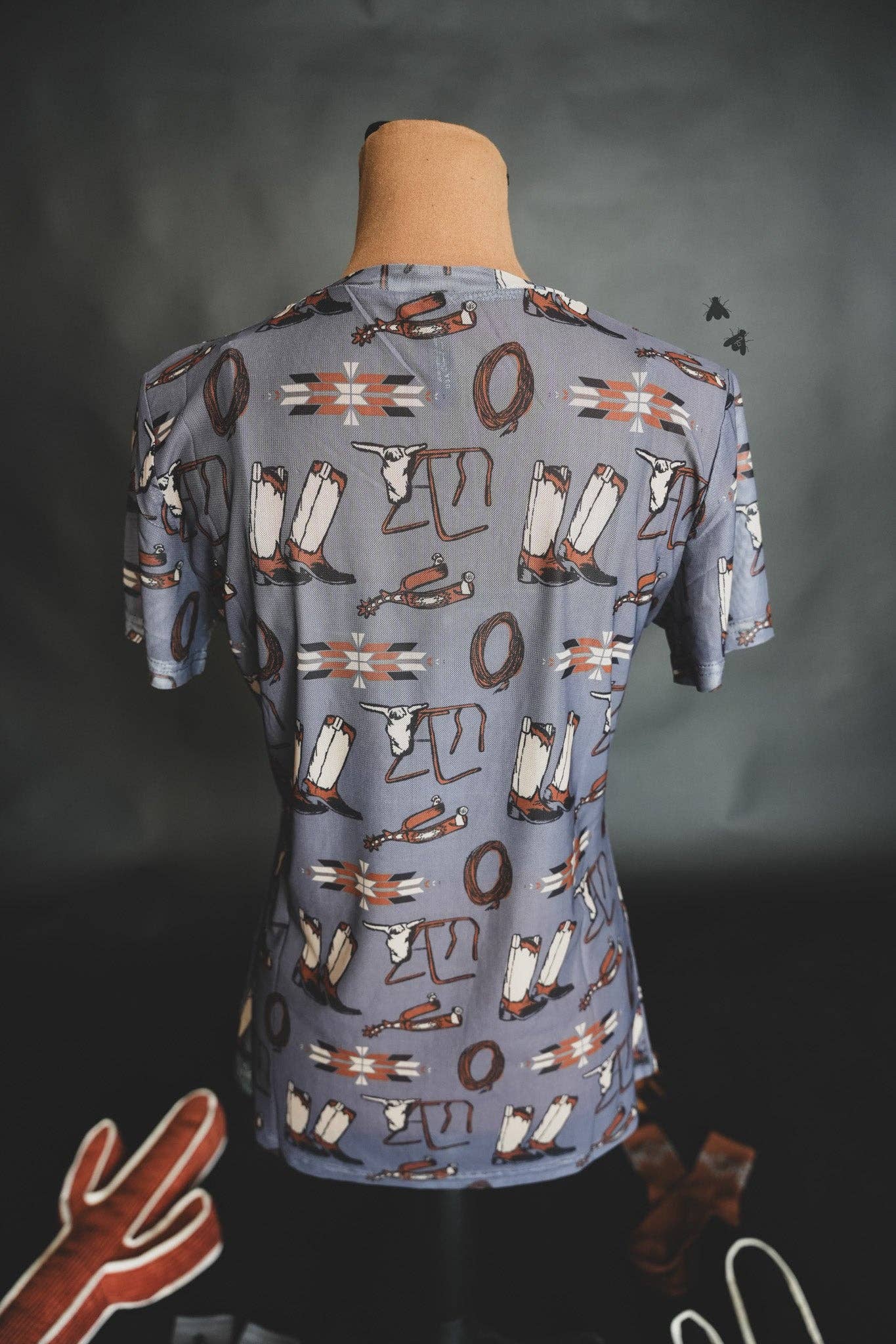 Short Sleeve Mesh Top