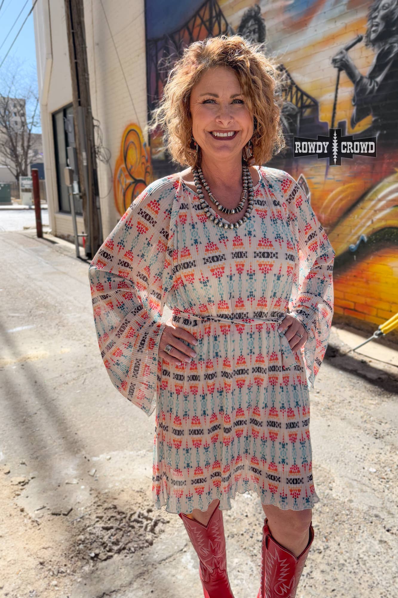 Darlene Aztec Dress