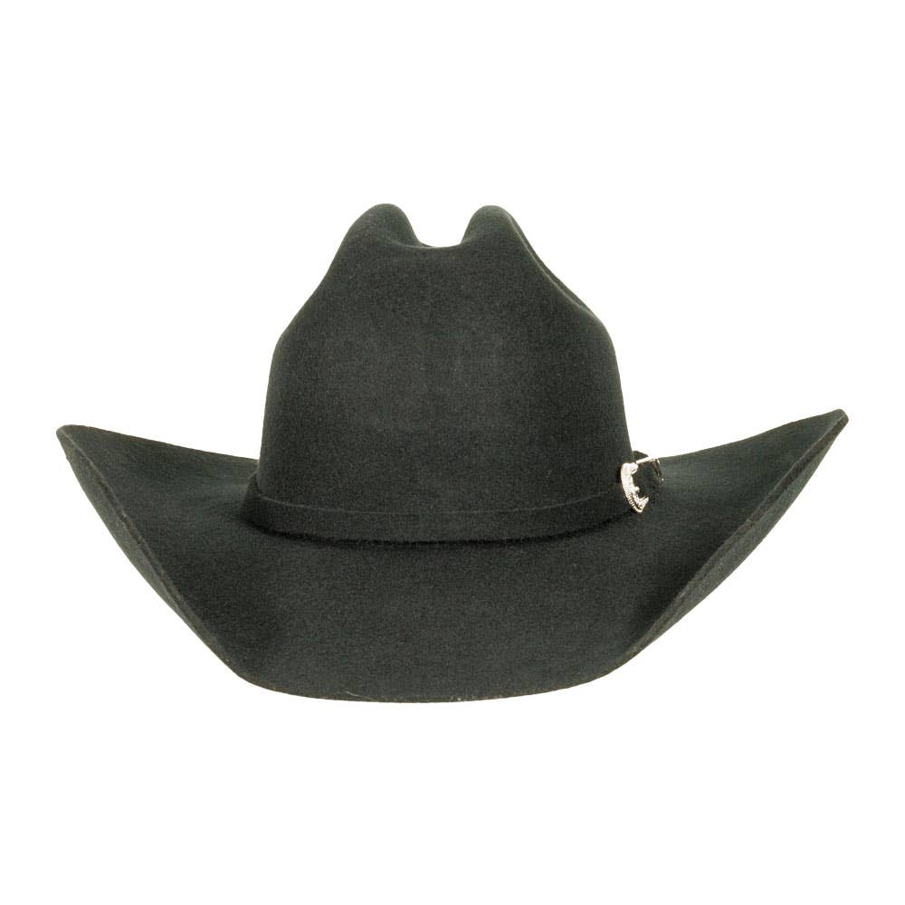 American Hat Makers - 100% Wool Felt Western Cowboy Hat - Style Cattleman