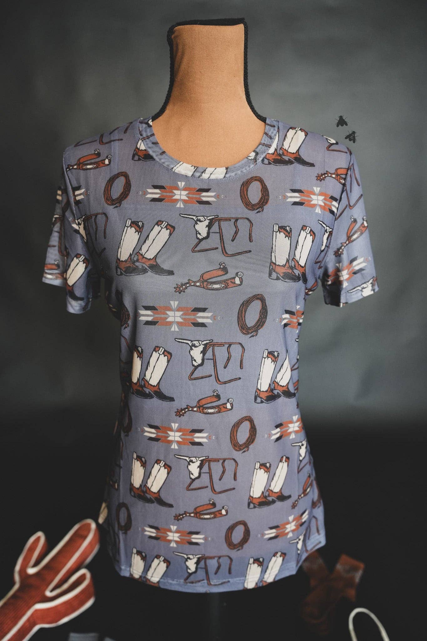 Short Sleeve Mesh Top