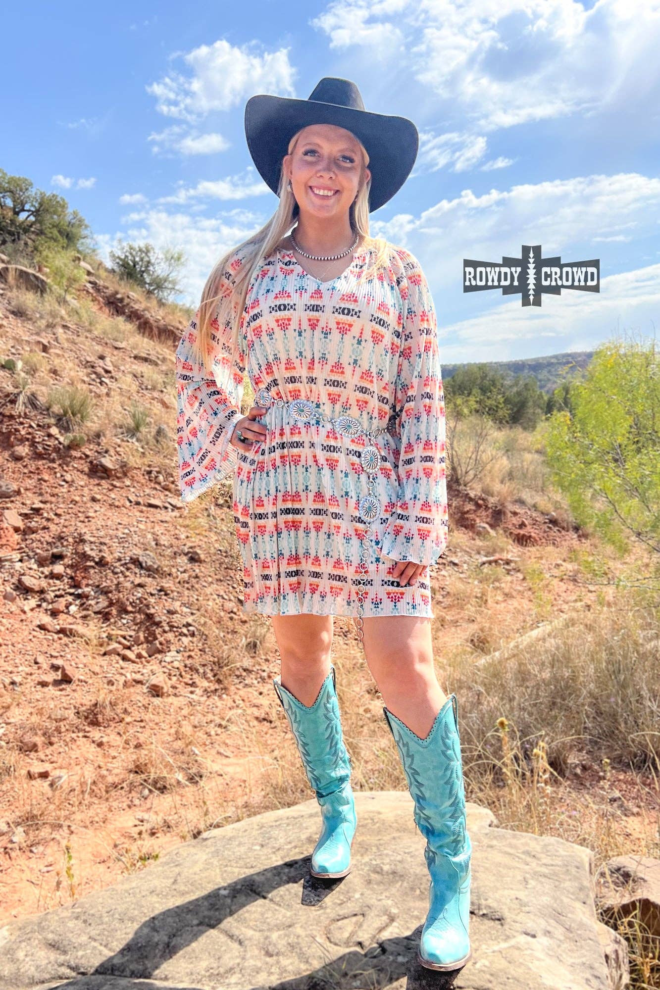 Darlene Aztec Dress