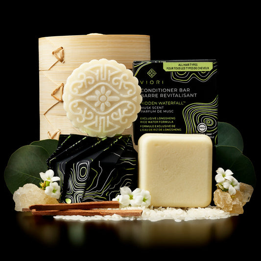 Viori The Foundation Bundle Available in Citrus Yao, Hidden Waterfall, and Terrace Garden