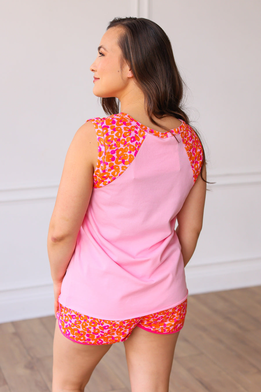 Pink Leopard Tank