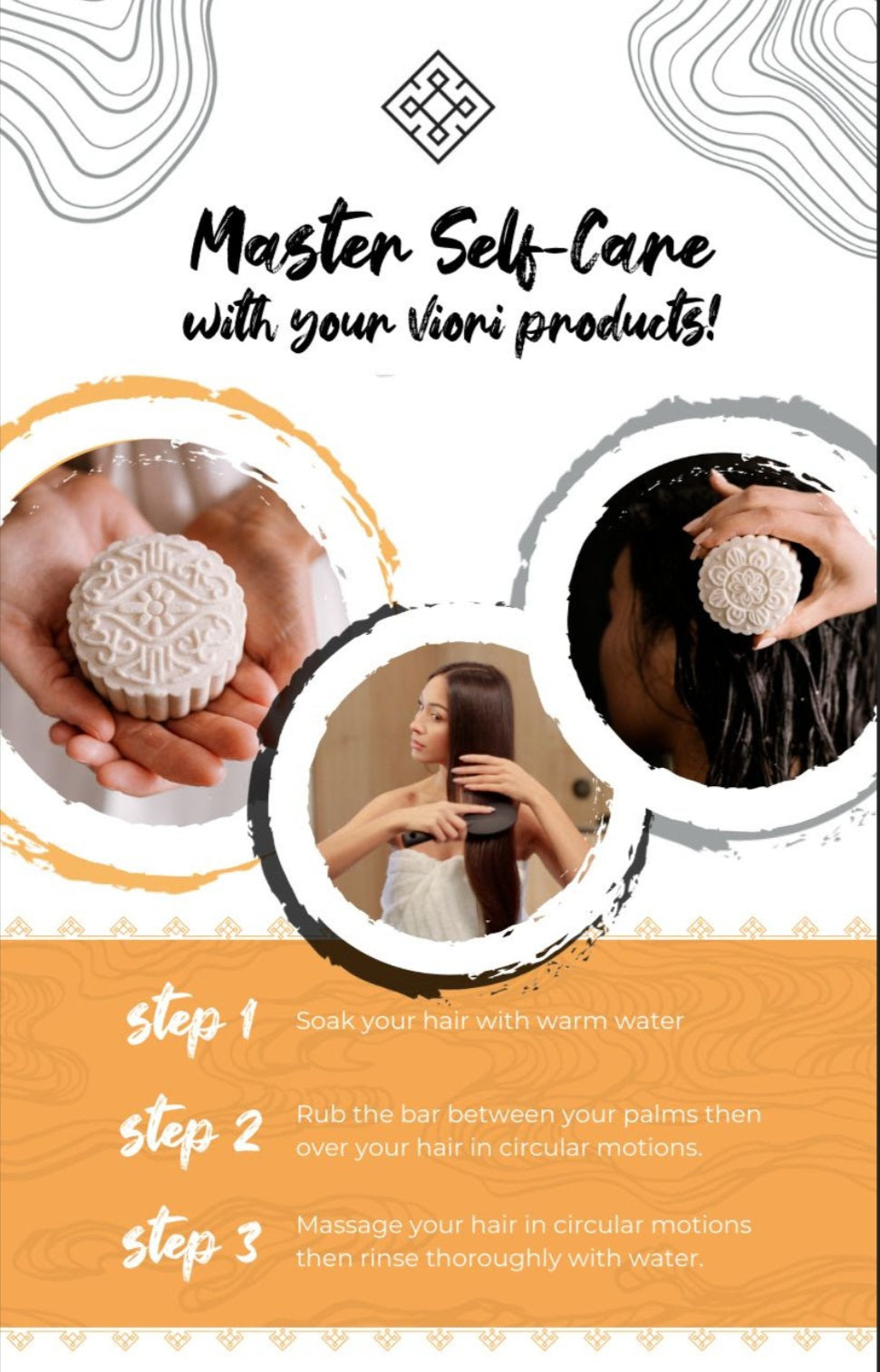 Viori Conditioner Bar for Men | Longsheng Rice Water + Scottish Islay Whisky Infused