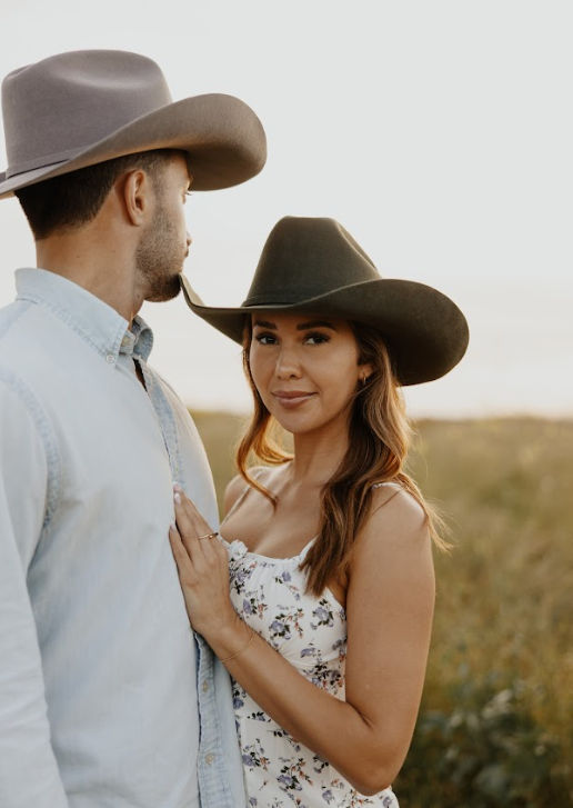 American Hat Makers - 100% Wool Felt Western Cowboy Hat - Style Cattleman