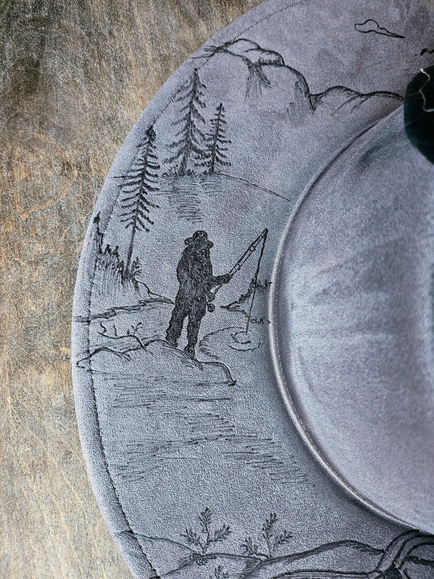 Fedora-Style Cowboy Hat Hand Burned Inspired By Lainey Wilson