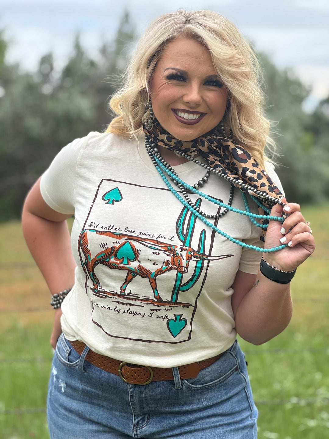 Longhorn Tee Graphic T Shirt