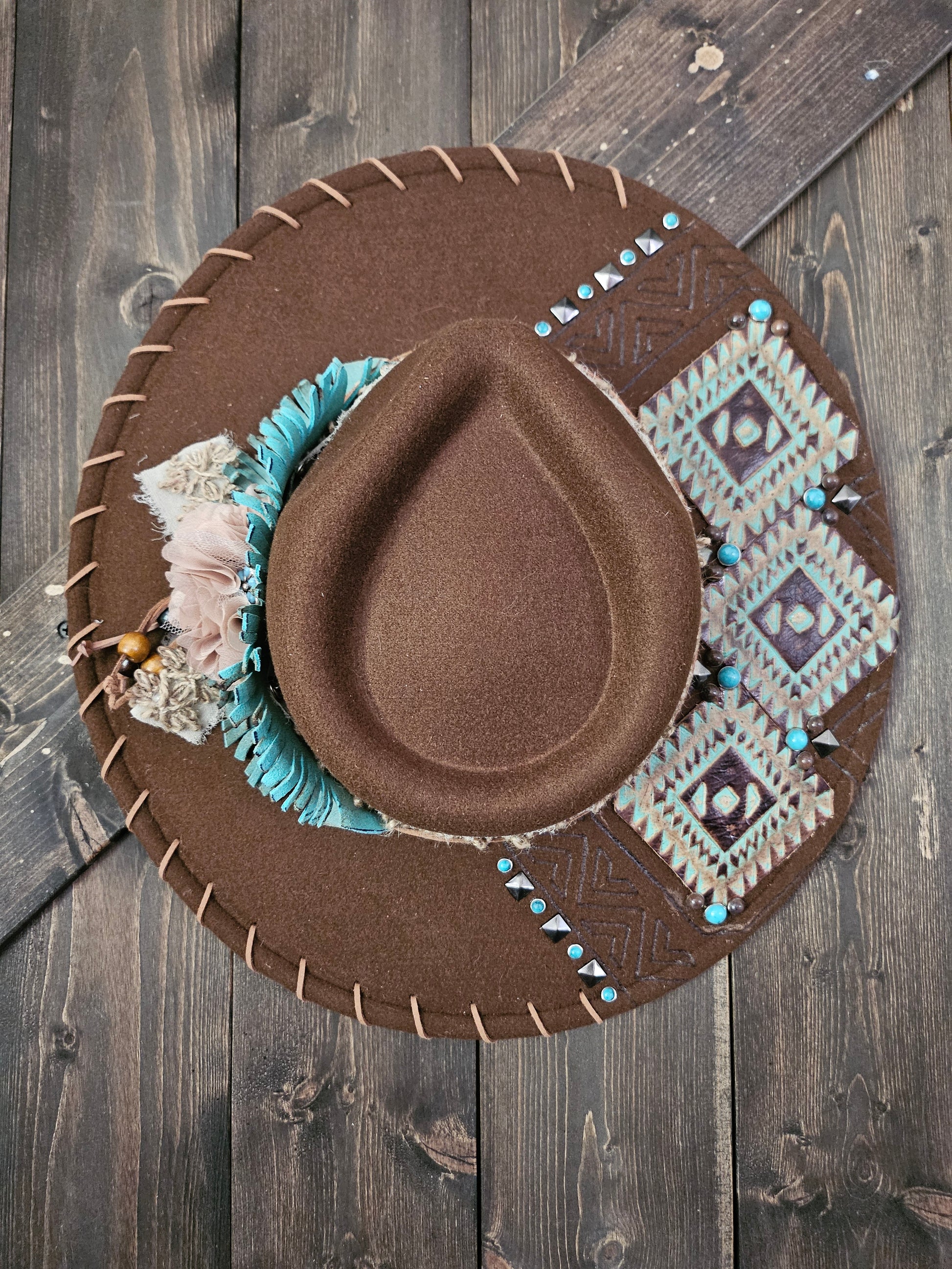 Under a southern sky fedora cowboy hat.