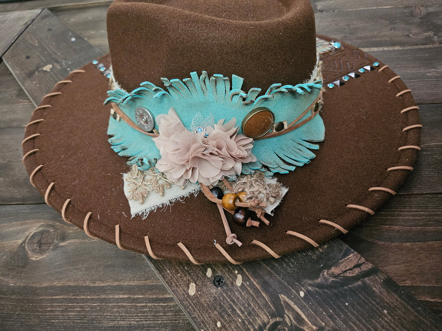 Under a southern sky fedora cowboy hat.
